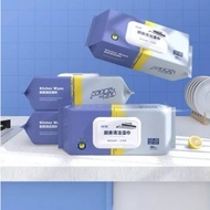 Small 80Pcs Kitchen Wipes Disposable Berkesan Wet Tissue Cleaning Degreasing Tisu Dapur Tisu Basah 一