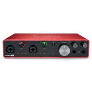 Success Musical Instrument. Stereo Focusrite Scarlett 8i6 Gen3 Three Generations