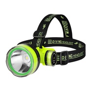 Senter Kepala Selam/Diving Super Terang 100 Watt Cahaya Led Putih /Senter Selam / SENTER KEPALA / HE