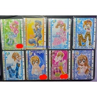 (SEAL)Anime Kirarin Revolution Rare Collectable Cards (2 Cards In 1 Pack)Kids/Cardgame/Fashiongirl