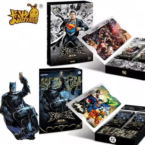 Official KAYOU DC Universe Superman Batman Joker Rare Booster Box Collection Trading Cards Glory Leg