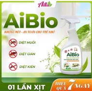 Bình Xịt AiBio Xua Đuổi Muỗi Kiến Gián Côn Trùng Hiệu Quả Nhanh Chóng An Toàn Cho Cả Người và vật nu