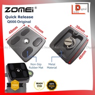 Quick Release ZOMEi Q666 / Q310 / Q111 ORIGINAL Tripod Holder Plate ZOMEi M5 / Q188 / Q222 / Q100