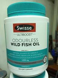 澳洲 Swisse 魚油 dourless Wild Fish Oil 1000mg (500顆)