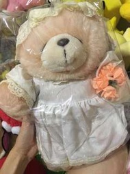 Forever friends熊公仔婚紗造型
