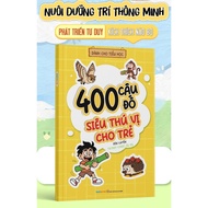 Book - 400 Super Interesting Puzzles for Children - Training Logical, IQ, EQ thinking Puzzle Book