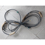 Honda Integra DB6 DB8 rear trunk and fuel cap opener cable