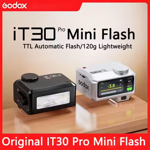 Godox iT30 Pro Wireless Camera Flash Mini Pocket Flash Light with TTL HSS for Sony Canon Nikon Fuji