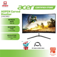 ACER AOPEN 27HC5R Z1BMIIPX 27'' FHD 280Hz, DP+HDMI, LED CURVED GAMING MONITOR_BLACK