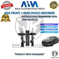#AIVA#FRONT + REAR SHOCK ABSORBER LEXUS RX200/RX300 2016-2020 AGL20 2.0