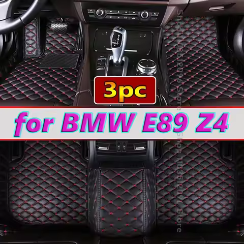 Custom Car Floor Mats for BMW E89 Z4 2009 2010 2011 2012 2013 2014 2015 2016 Year Auto Interior Deta