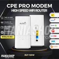 DEYES 4G/5G CPE PRO WiFi Router Sim Card Modem 4G/5G LTE Original LTE Cat12 Up To 1800Mbps 2.4G AC1200 WIFI Router