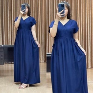 DASTER VERA RAYON LONG DRESS HOMEDRES // DASTER KIMONO RAYON TWILL PREMIUM