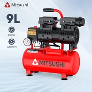 Mitsushi MYSJ69L 9Liters 800W 220V Oil Free Air Compressor 2 In 1 Air Tank+Air Pump