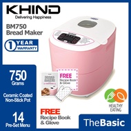 KHIND 750g Bread Maker Pembuat Roti (BM750 , BM-750)