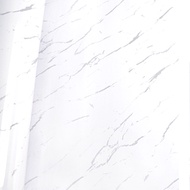 WA. WALL ART 拋光大理石自黏防水壁紙 800g  300 x 60cm  銀狐石