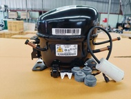 คอมตู้เย็นตู้แช่ ใหม่เก่าเก็บ ยี่ห้อ Gmcc รุ่น PZ110H1B-P ขนาด 1/4 แรง น้ำยา R600a พร้อมใช้งาน (ไม่ม