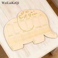[WeiLaiKeQi] My First Year Picture Frame Wall Decor Baby Gift 1ST Birthday Decorations