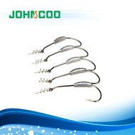 Leaded Crank Hook with Spring Lock Needle with Lead 50 Pieces Lure Lead Hook Lure Accessories 8GB7