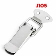 GS8U Halojaju Spring Loaded Toggle Latch Catch Hasp 60 Mm Kak-j105 Silver Or-i