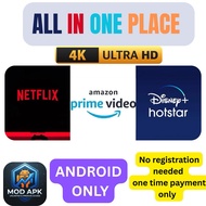 All-in-One Lifetime Premium Movie Apps for only for Android Devices