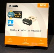 【夜野3C】D-LINK 友訊 Wireless N150 Pico USB DWA-121 無線網路卡 無線網卡