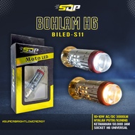 SDP H6 Biled S11 Bulb Super Bright Universal Motorcycle Billed Headlight Lampu Motor