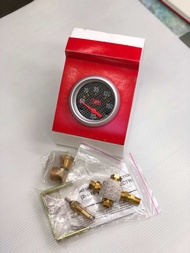 เกจ์วัด อุณหภูมิความร้อน Oil Temp ขนาด65MM หรือ 2 5/8 inch หน้าคาร์บอน
