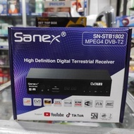 SET TOP BOX SANEX - STB SANEX - RECEIVER TV DIGITAL SANEX DVB-T2