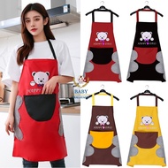 Kitchen Apron Waterproof Cartoon Cute Kitchen Household Anti Oil Kitchen Apron / Dapur Protection Ap