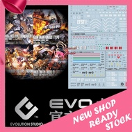 HG GTO GUNCANNON GUNTANK EVOLUTION MONSTER DECAL