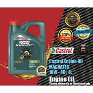 CASTROL MAGNATEC ENGINE OIL | 10W-40 SEMI SYNTHETHIC | 4 LITRE | CASTROL MALAYSIA | (SABAH / SARAWAK