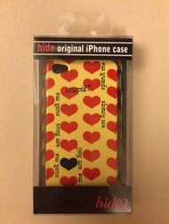 現貨 X JAPAN hide Yellow Heart iPhone4/S 手機殼