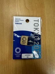 2020東京奧運紀念徽章 swimming 游泳