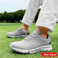 Men's Golf Shoes Professional golf Cleats Waterproof Non-slip Training Sneakers Golfer Footwear TNB7