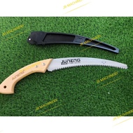 JUNENG WISEUP 14" WOODEN HANDLE PRUNING SAW 65MN STEEL