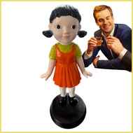 For Squid Game Desk Figurine Fun Drinking Game Entertainment Rotating Head Interactive Play for Indo
