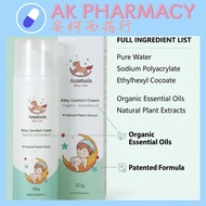 AK PHARMACY ANASTASIA BABY COMFORT CREAM 宝宝安抚霜 Clears airways, relieves nasal congestion