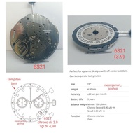 MESIN 6s21 6S11 6S30 6S00 chrono movement Japan day date