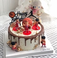Slam Dunk 男兒當入樽 灌籃高手 蛋糕裝飾 人物公仔 擺設