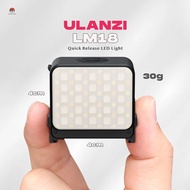 Ulanzi LM18 Mini LED Light with DJI Quick Release ไฟกันน้ำ สำหรับกล้อง DJI Osmo Action 4 & 3 และ Osm