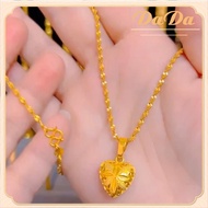 สร้อยคอ 18K (AU750) จี้รัก ทองคํา 99.99% น้ําหนัก 0.1-0.2 กรัม ซื้อเป็นชุดมีค่ากว่า รับเงินสดในการจั