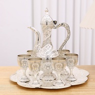 European-style Liquor Utensil Set Home Creative Liquor Glass Antique Wedding High-end Old Wine Pot 8