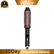 Ukliss Ceramic Thermal Brush Hair Curler Ion Anti Kusut Cepat Panas Untuk Rambut Halus & Tebal