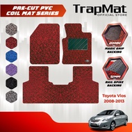 TrapMat® Car Coil Mat Toyota Vios 2008-2013 | Coil Mat Carpet Series