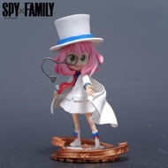 Spy x Family x Detective Conan Anya Forger Cosplay Kaito Kid 19cm Action Figure Decoration