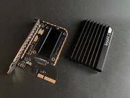 Aqua Computer KryoM.2 EVO PCIe SSD Adapter