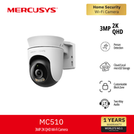 Mercusys MC510 Outdoor Pan/Tilt Security Wi-Fi Camera 2K QHD with 360° View