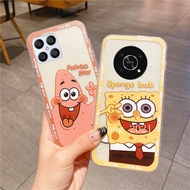 Ready Stock New Fashion 2022 Casing Honor X9 5G Honor X9 X8 4G Phone Case Cartoon SpongeBob Transparent Ultra Light Silicone Soft Case