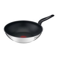 TEFAL - 不銹鋼易潔炒鑊 IH 28CM